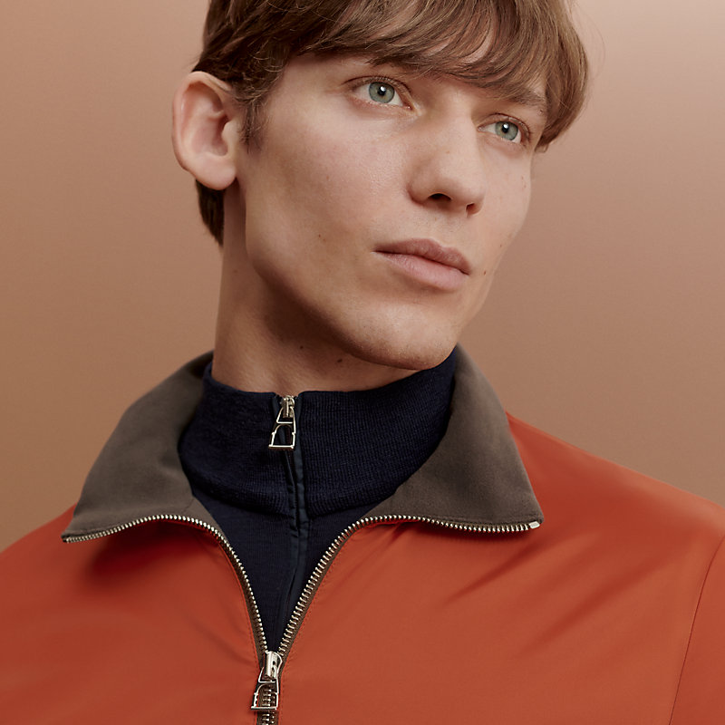 ☆２色展開☆【Hermes】Warm-Up フリース ジャケット 人気【HERMES エルメス】Warm-Up フリース ナイロン ジャケット